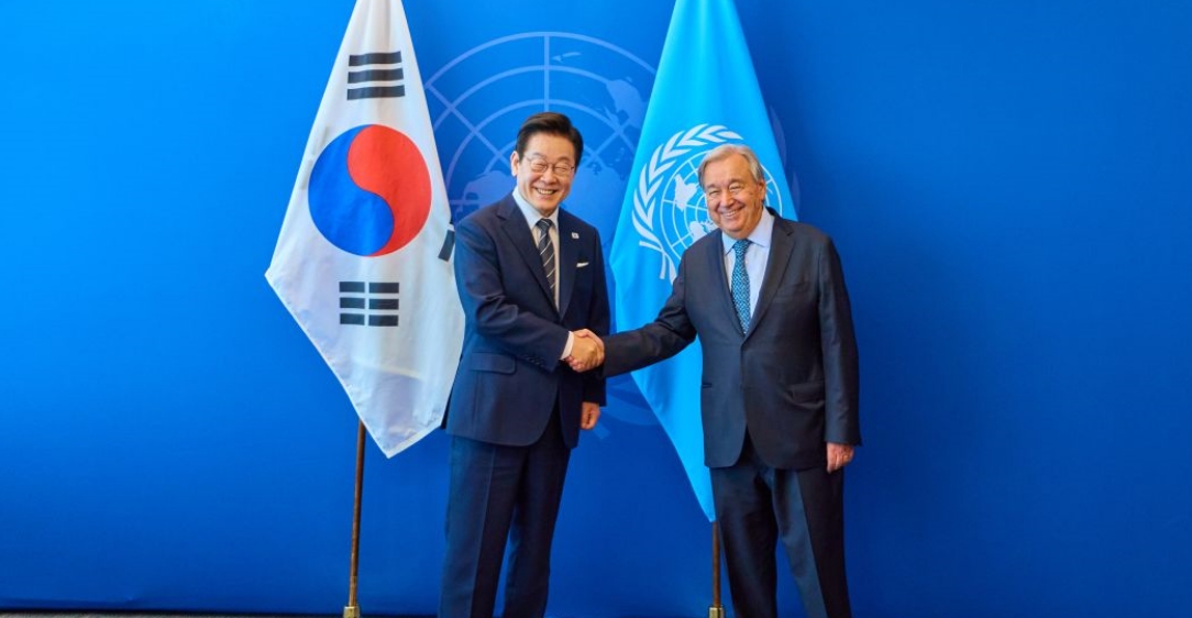  안토니우 구테레쉬 유엔 사무총장 면담                                                          